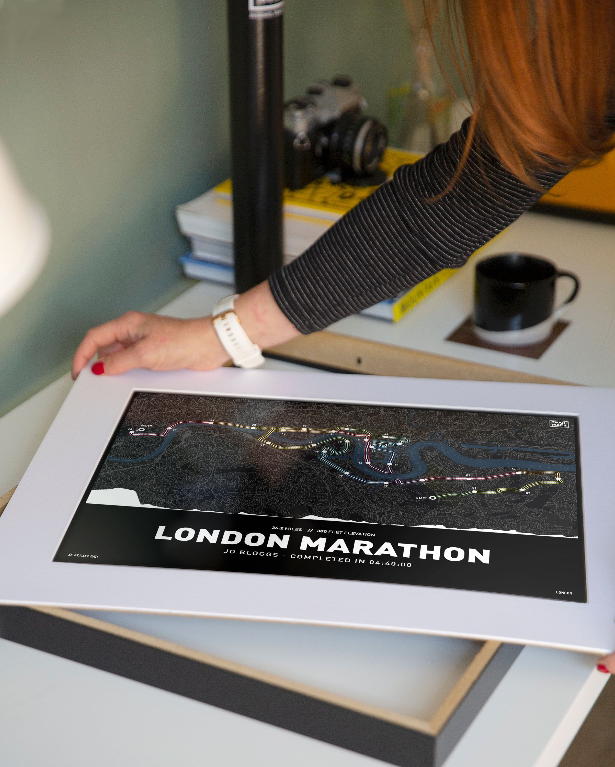 London Marathon Personalised Art Print - Image 5