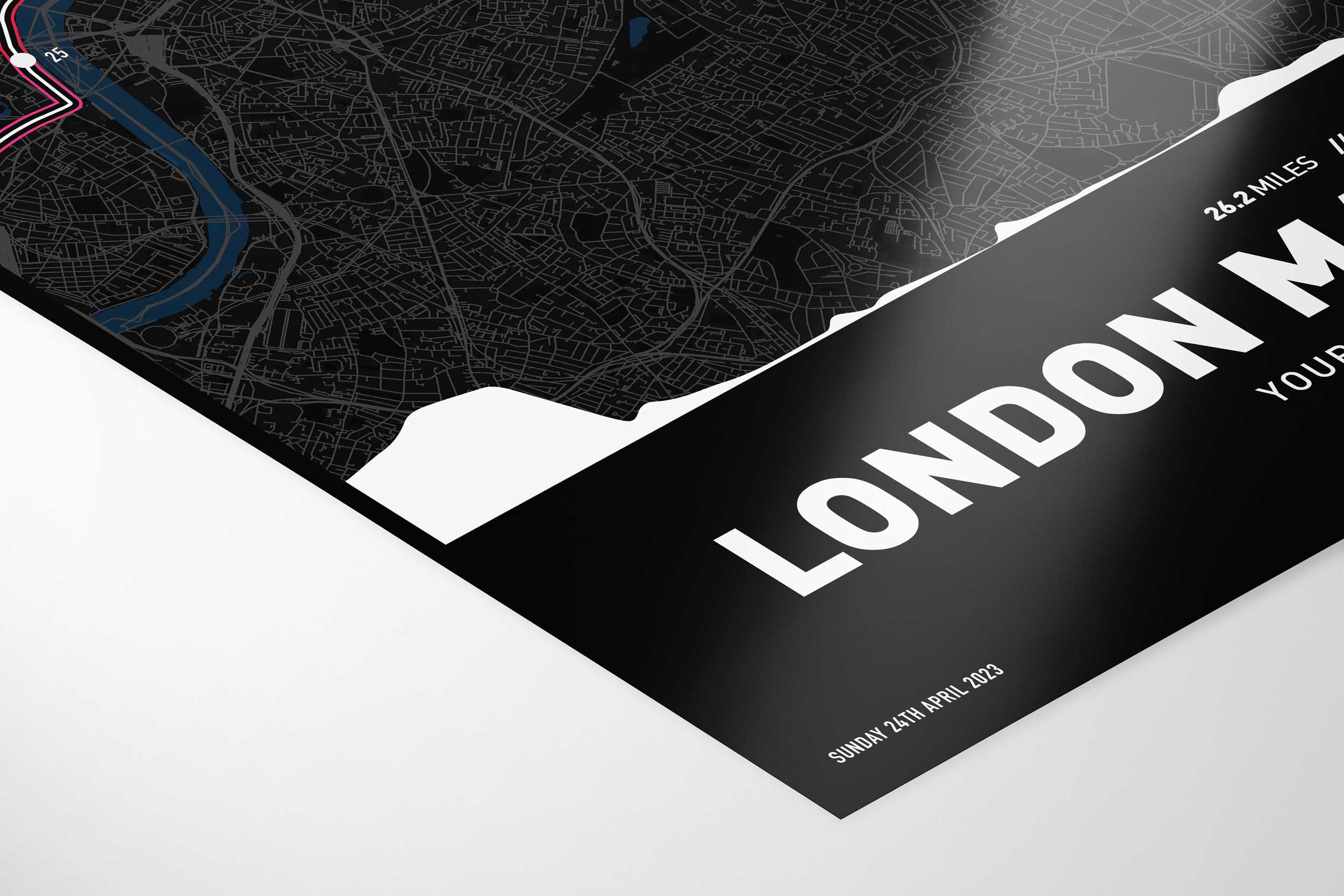 London Marathon Personalised Art Print - Image 7