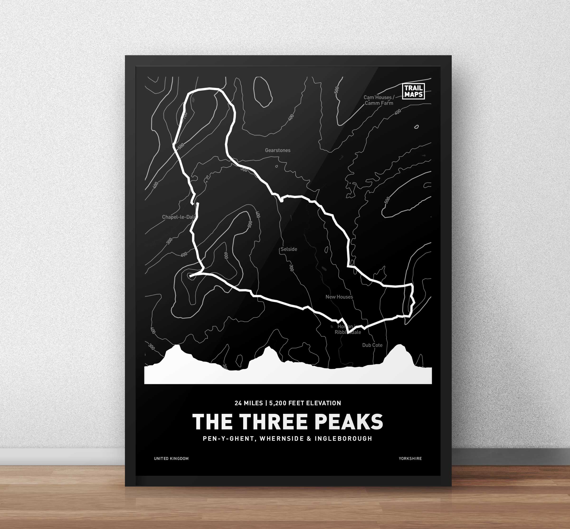 Yorkshire Three Peaks Challenge - Black - Image 4